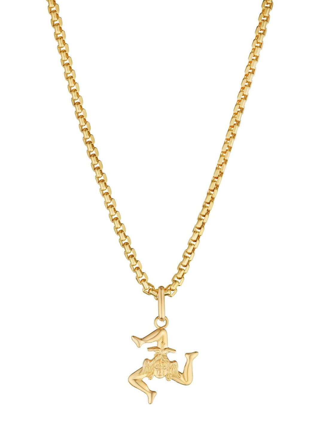 14k Gold Sicilian Trinacria Charm - Tivoli Jewelers