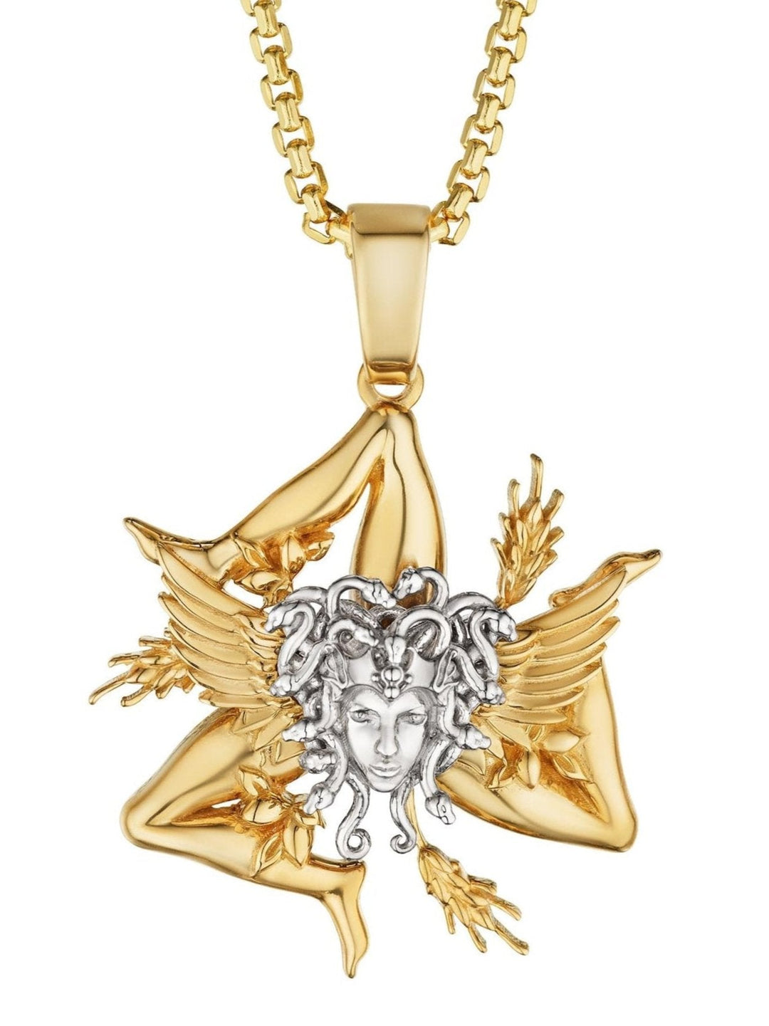 14K Grand Trinacria Pendant - Tivoli Jewelers