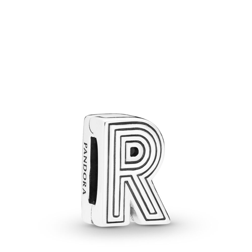 Pandora Reflexions Collection Letter R Clip Charm 798214 - Tivoli Jewelers