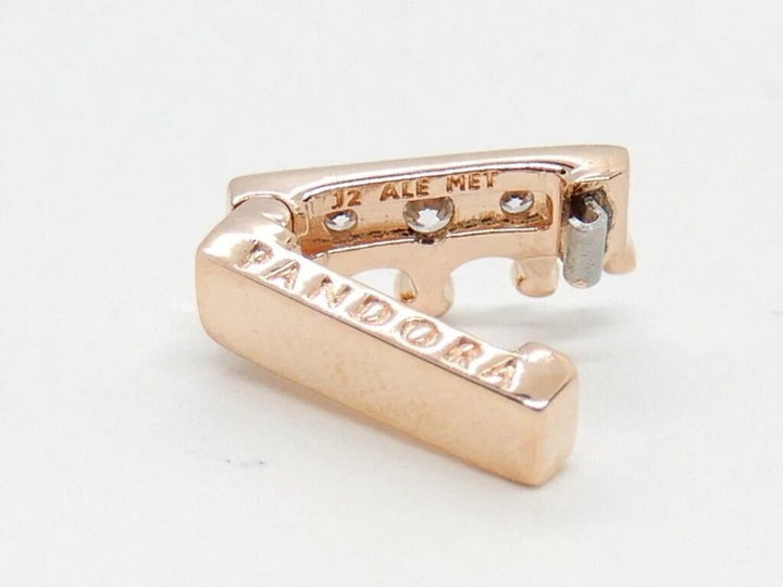 Pandora Reflexions Collection Rose Gold Tone Clip/ Charm 787599CZ - Tivoli Jewelers