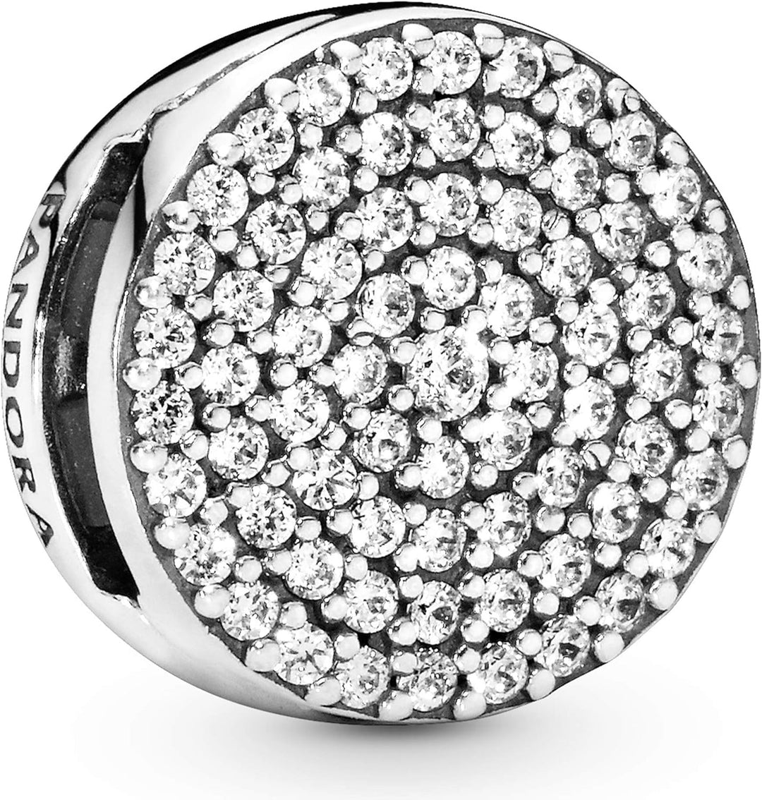 Pandora Reflexions Collection Sterling Silver Dazzling Elegance Clip/ Charm 797583CZ - Tivoli Jewelers