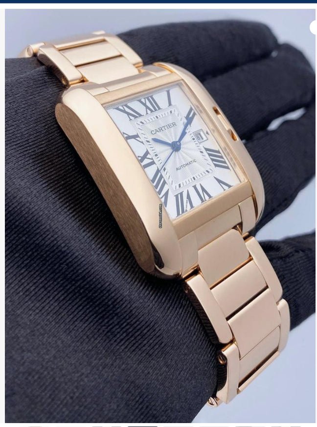 Pre Owned Cartier Tank Anglaise - Tivoli Jewelers